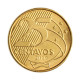 Moeda V-539 25 Centavos 2019 FC Aço R Bronze Ø25mm 7,5gr.