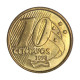 Moeda V-491 10 Centavos 1998 SOB Aço R Bronze Ø20mm 4,8gr.