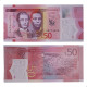 Cédula P#W96 50 Dollars 2022 60 Anos de Independência Jamaica América FE