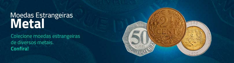 Moedas Estrangeiras Metal