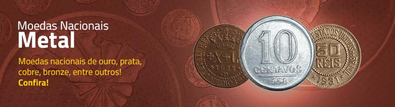 Moedas Nacionais: Metal